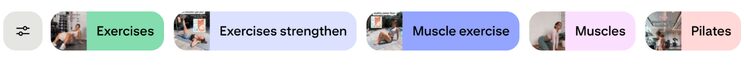 pinterest keyword bubbles